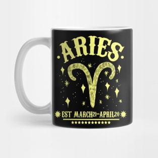 Aries Zodiac Mug